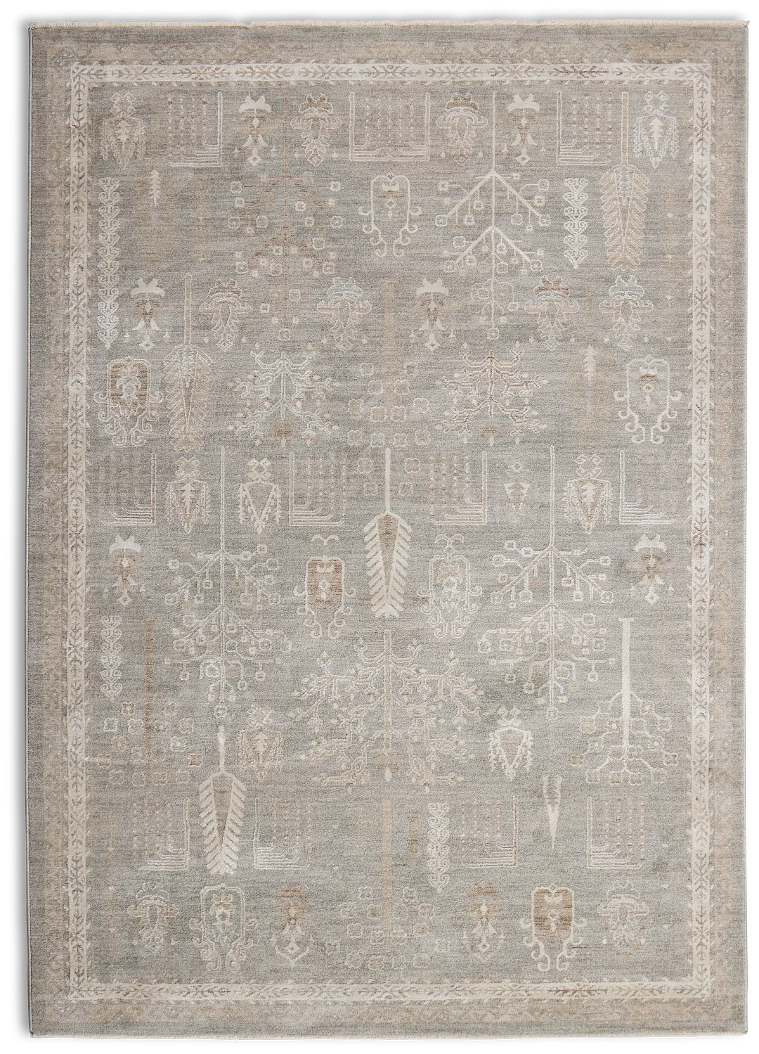 Janie Green 5x8 Area Rug