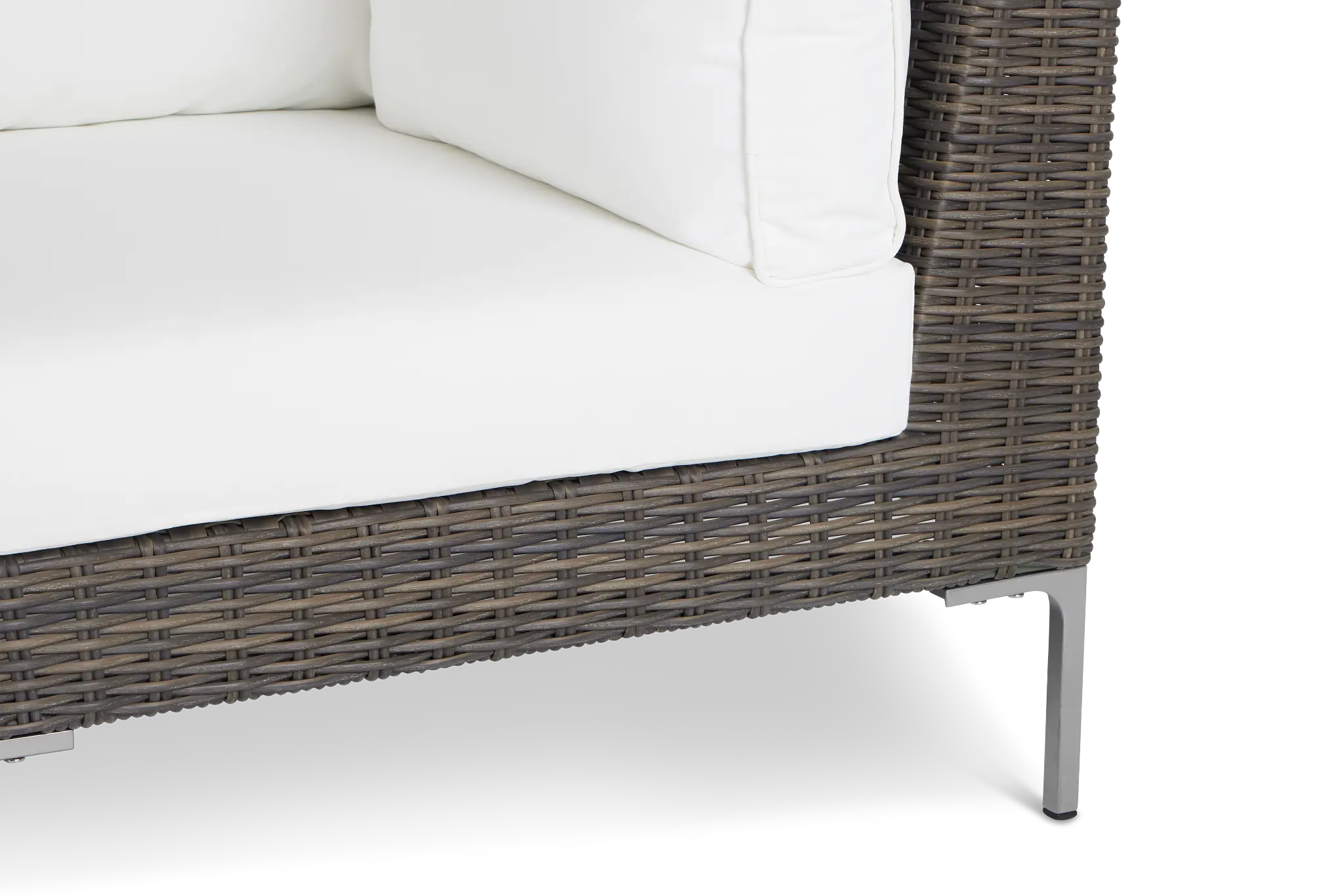 Tulum White Woven Modular Sofa Tulum White Woven Modular Sofa