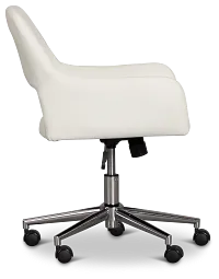 Hadley White Desk Chair
