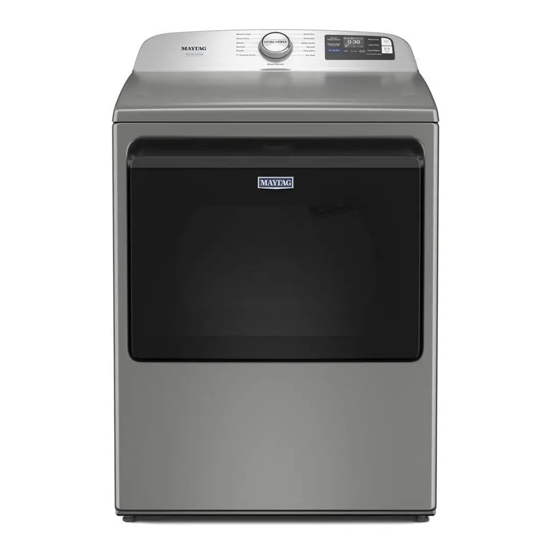 Maytag 7405rr Silver Front Load Electric Dryer Maytag 7405rr Silver Front Load Electric Dryer