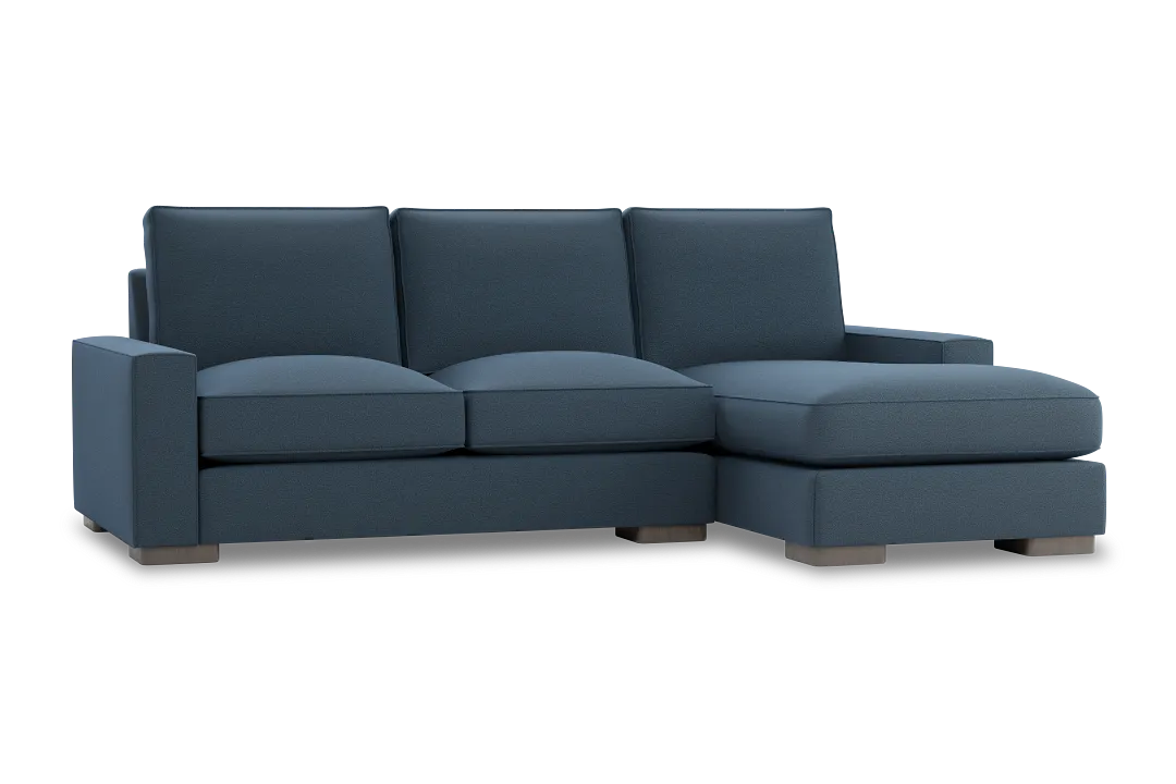 Edgewater Elite Blue Right Chaise Sectional