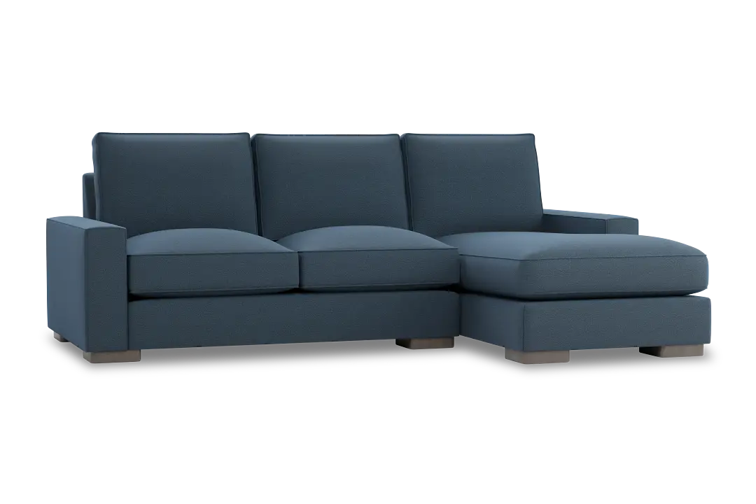 Edgewater Elite Blue Right Chaise Sectional Edgewater Elite Blue Right Chaise Sectional