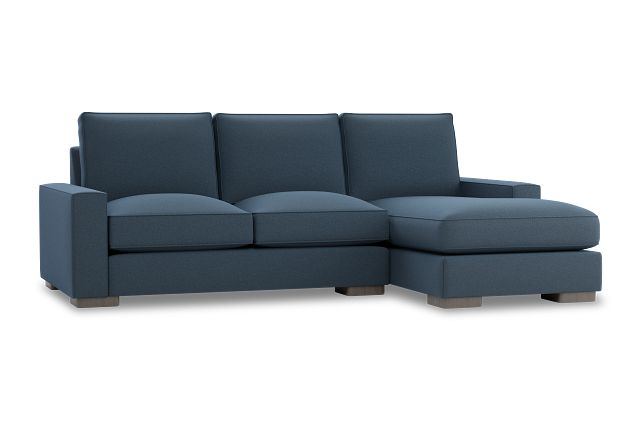 Edgewater Elite Blue Right Chaise Sectional