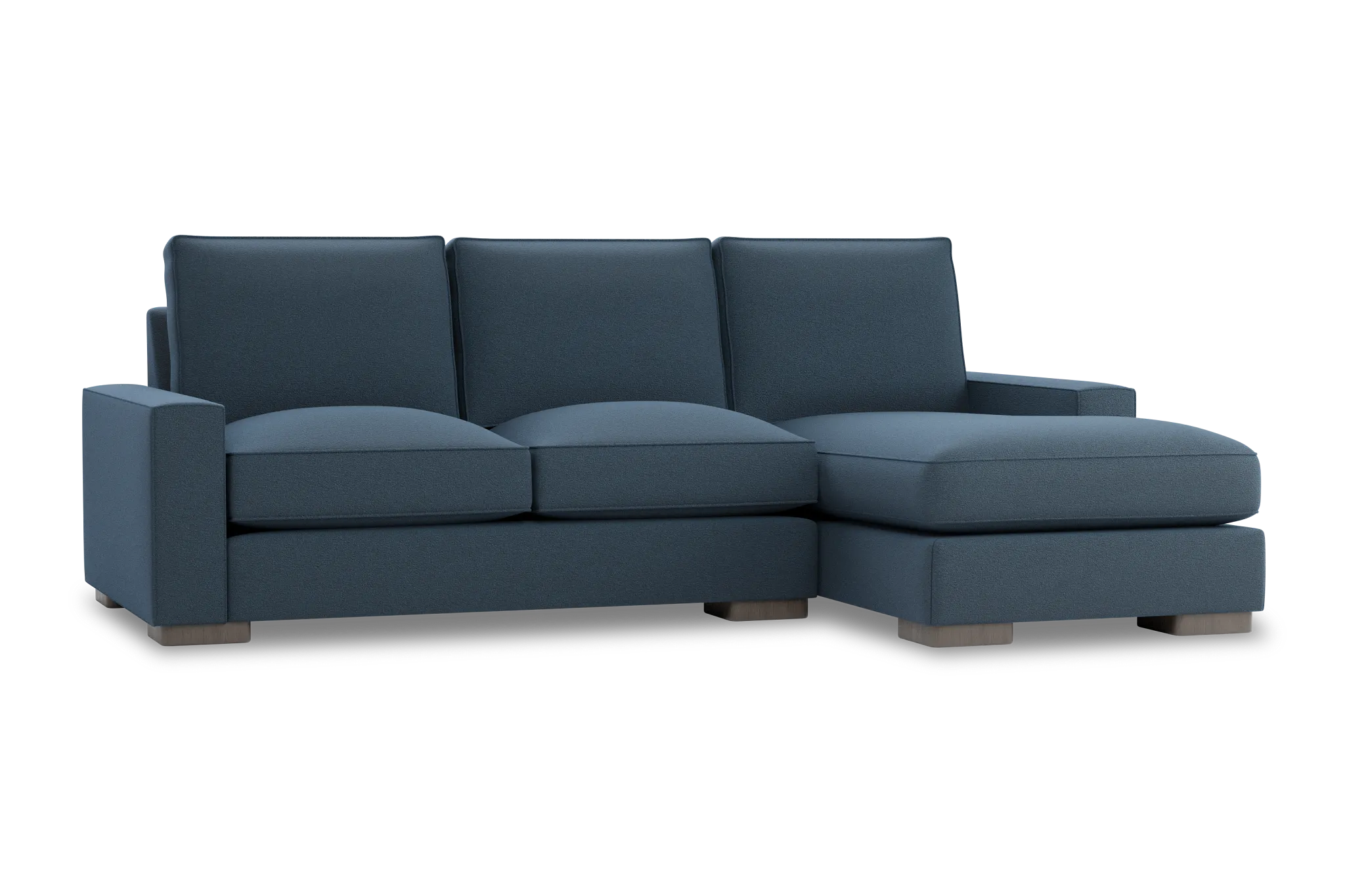 Edgewater Elite Blue Right Chaise Sectional