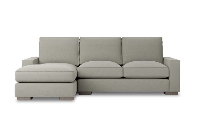 Edgewater Elite Gray Left Chaise Sectional