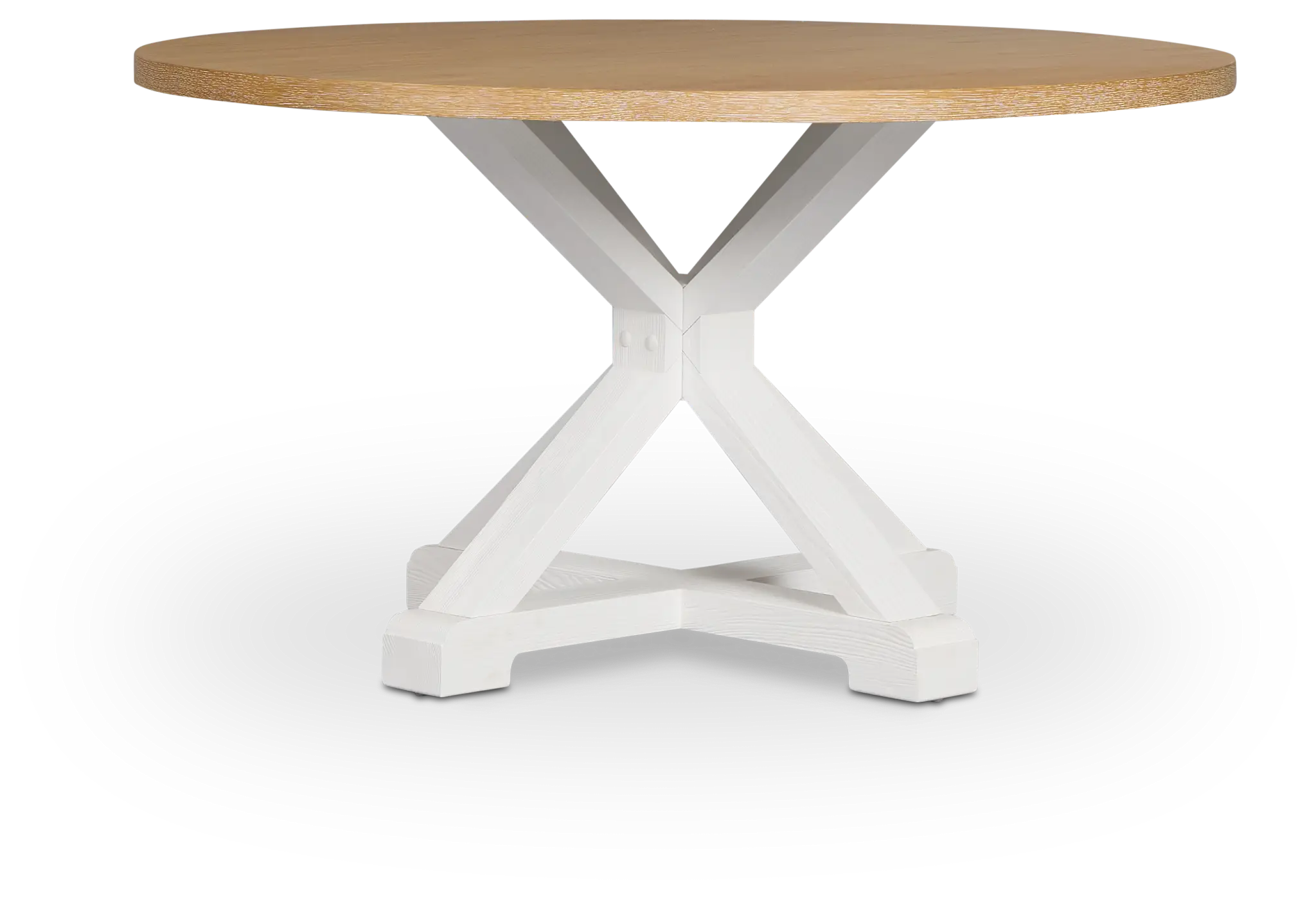 Nantucket Two-tone Pine Round Table Nantucket Two-tone Pine Round Table