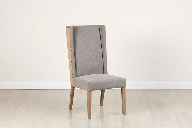 Ardee Gray Upholstered Side Chair