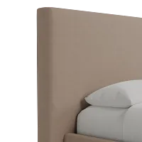 Grayton Joya Beige 54" Upholstered Platform Bed