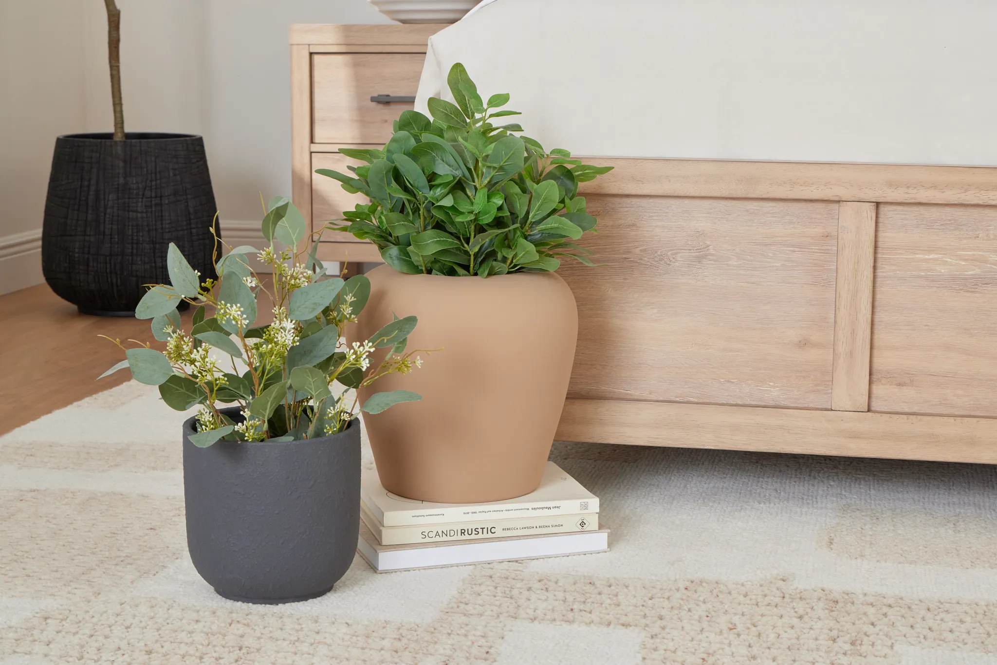 Johari Brown Medium Vase