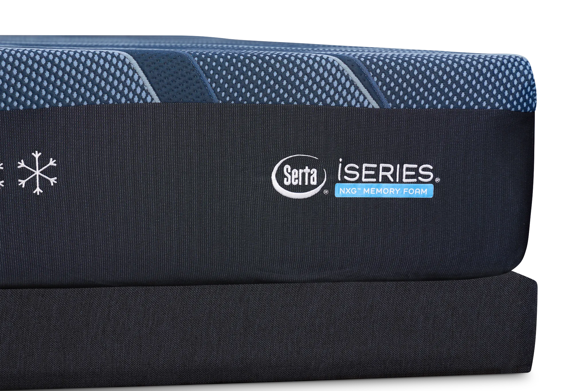 Iseries Nxg 2500 12.5" Plush Low-profile Mattress Set