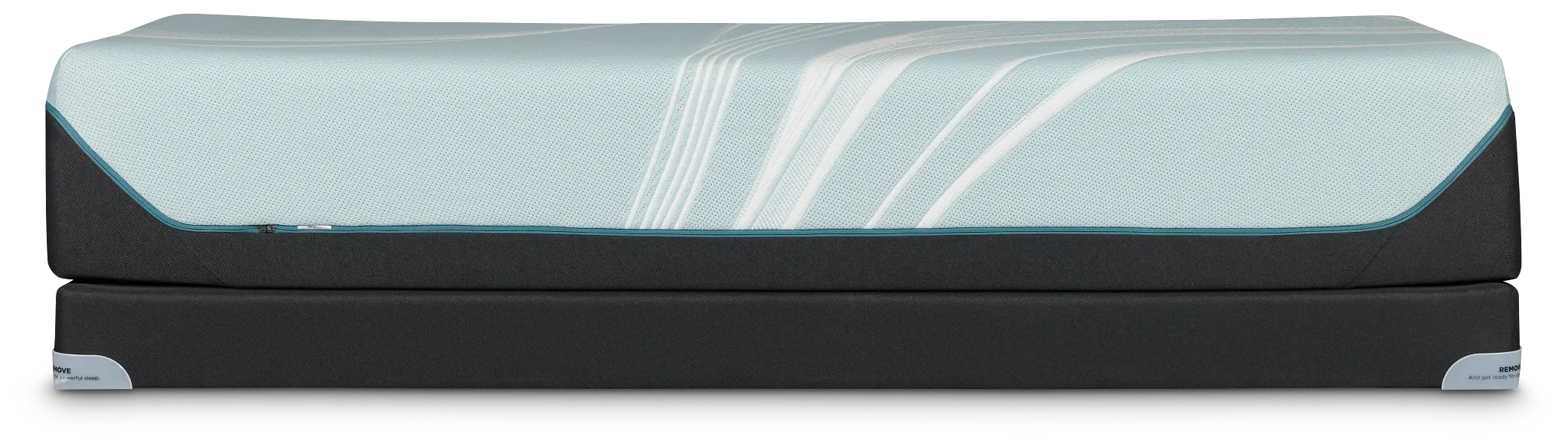 Tempur-pedic Tempur-luxeadapt Medium Hybrid Low-profile Mattress Set