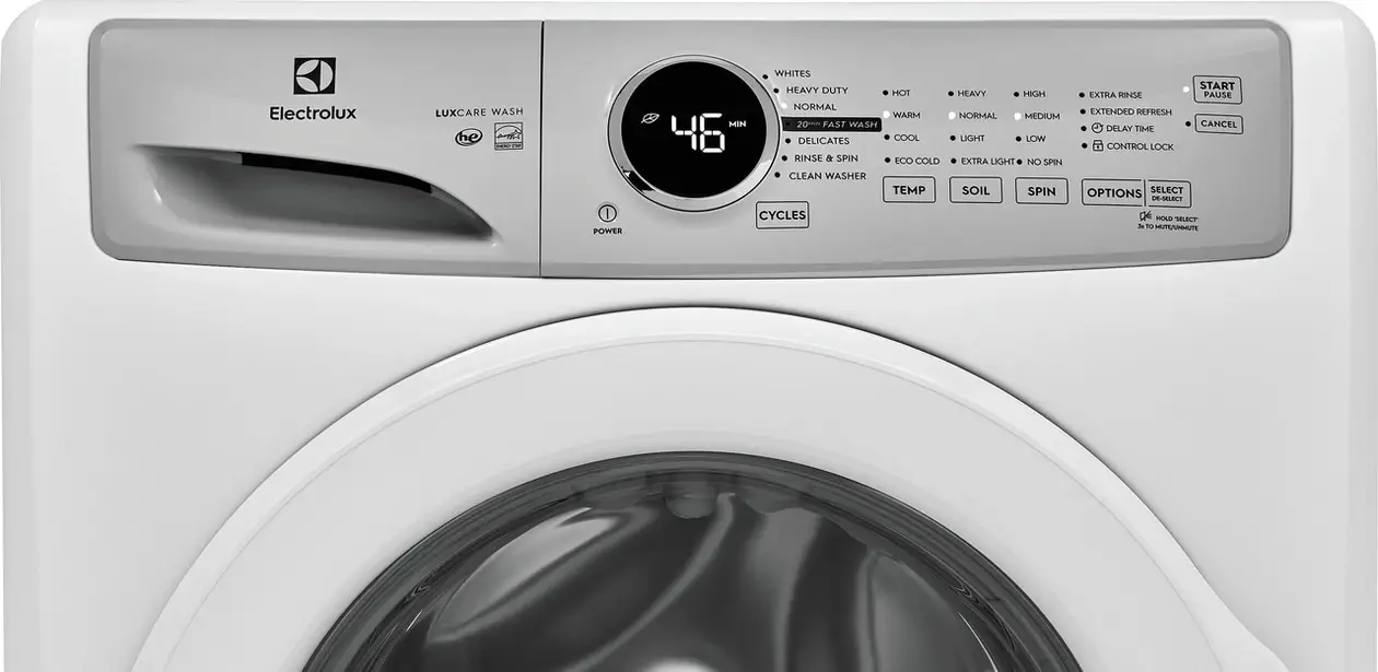 Electrolux 7337 Series White Front Load Washer Electrolux 7337 Series White Front Load Washer