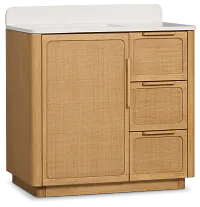 Pacific Light Tone 36" Single Bathroom Vanity