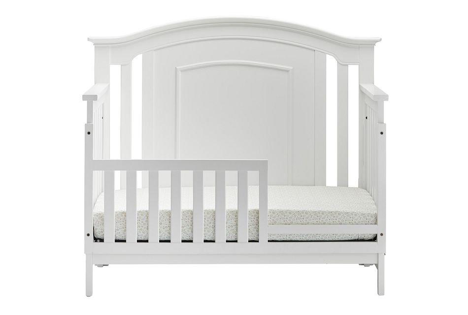 Willowbrook White Toddler Bed, Standard Crib (1)
