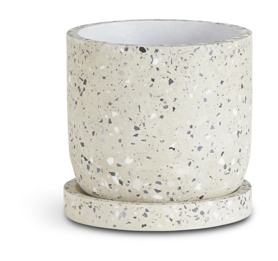 Sedna Light Beige Large Planter