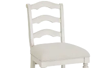 Savannah Ivory 30" Upholstered Barstool