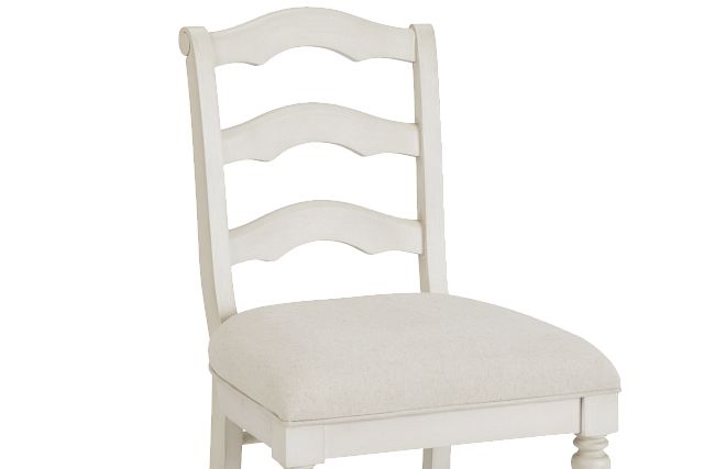 Savannah Ivory 30" Wood Barstool