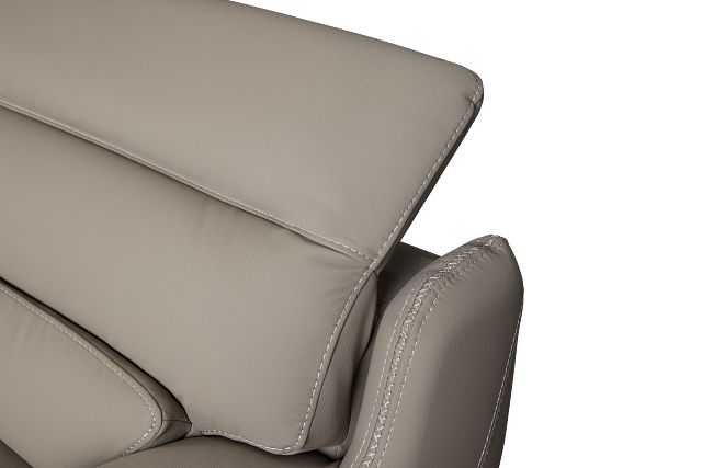 Jett Gray Micro Power Reclining Loveseat