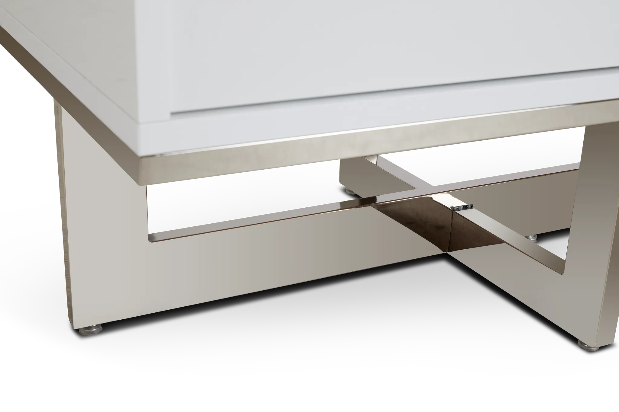 Cortina White Tv Stand