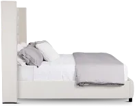 Marco White Uph Platform Bed