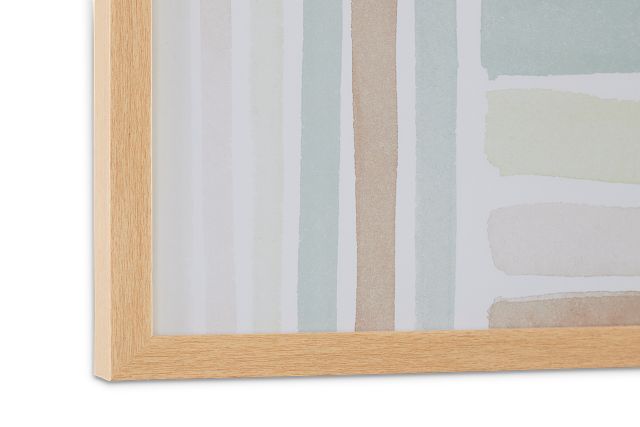 Paio Light Green Framed Wall Art