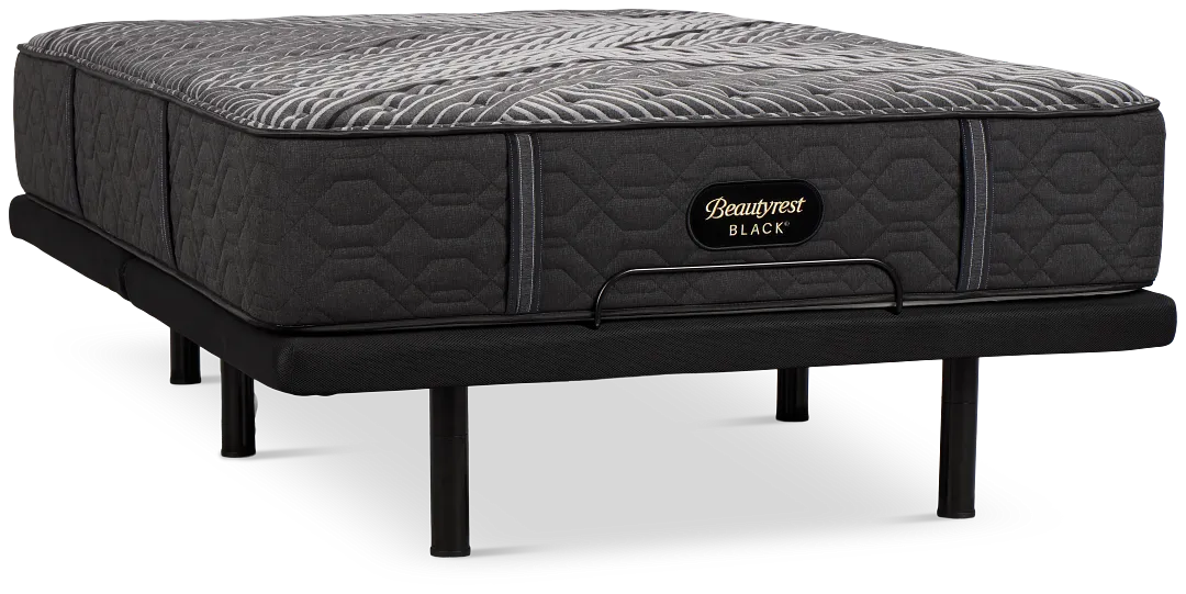 Beautyrest Black Series One Extra Firm Deluxe Adjustable Mattress Set