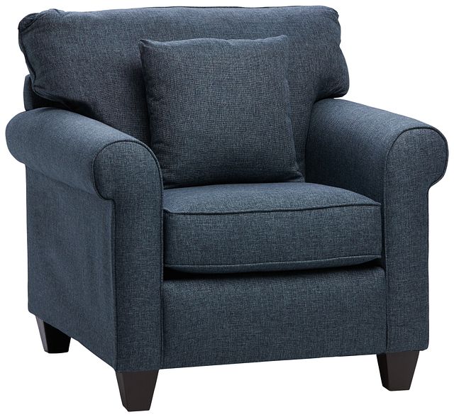Cameron Blue Fabric Chair (3)