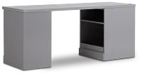 Newport Gray Peninsula Desk