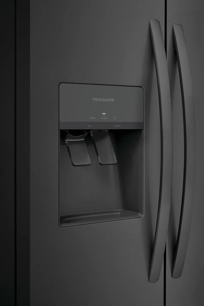 Frigidaire 2623 Series Black Stnl Steel Side By Side Refrigerator