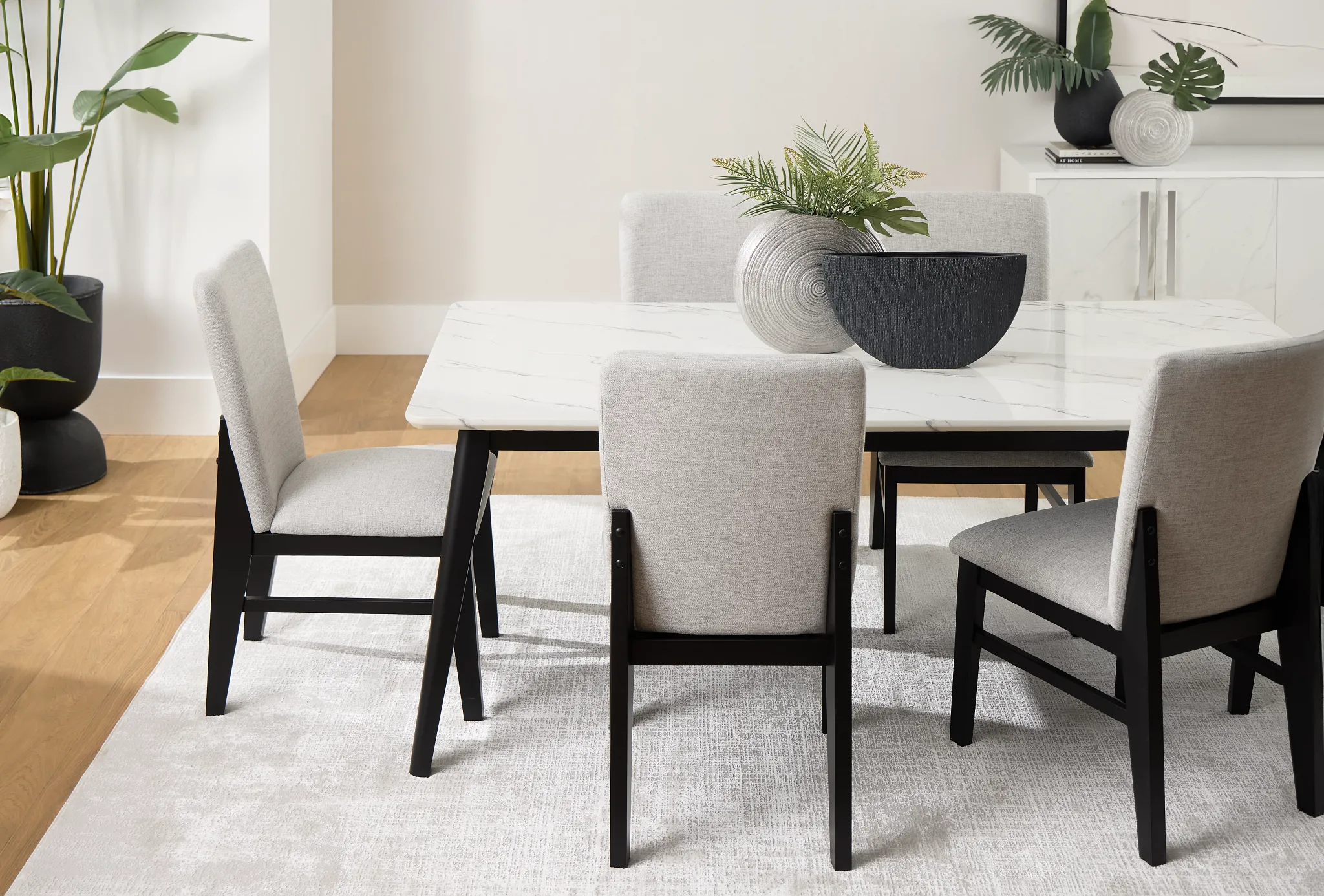 Riverdale Black Rectangular Table