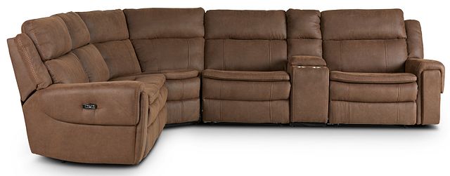Scout Brown Micro Medium Dual Power Sectional