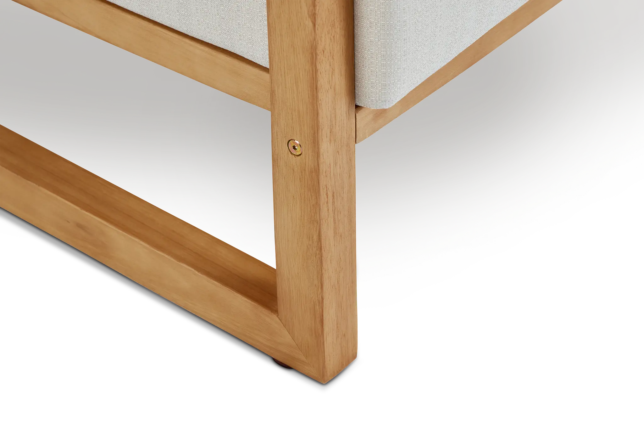 Tobago Light Tone Sofa With Gray Cushions Tobago Light Tone Sofa With Gray Cushions