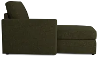 Citymod Green Fabric Left Chaise