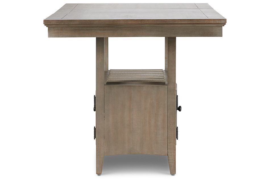 Heron Cove Light Tone High Dining Table, (3) High Dining Room Tables