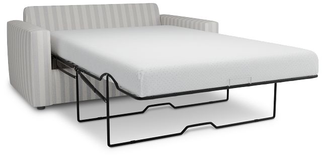 Siesta Sea Lane Light Gray Fabric Memory Foam Sleeper