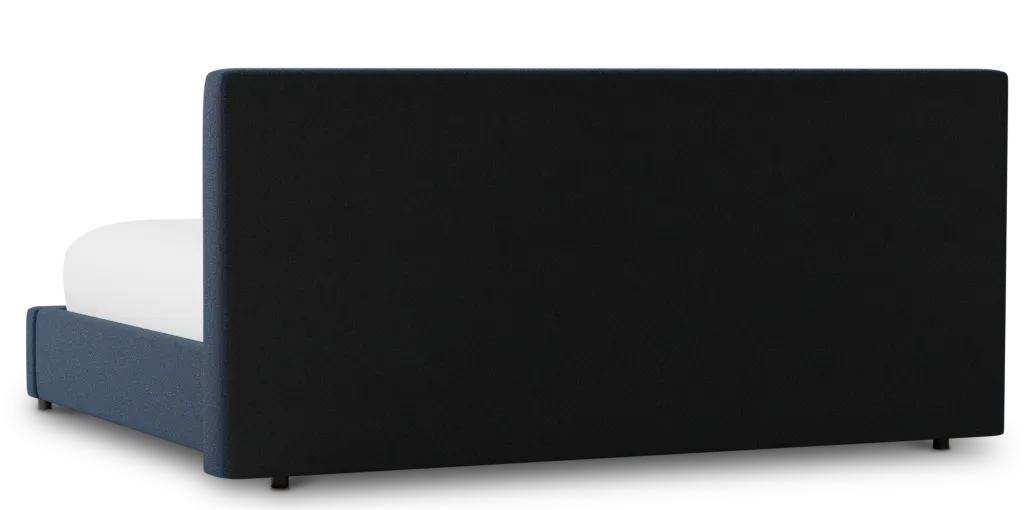 Grayton Elite Navy 44" Upholstered Platform Bed