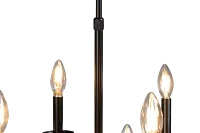 Amalia Black Pendant