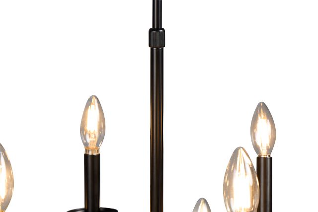 Amalia Black Pendant