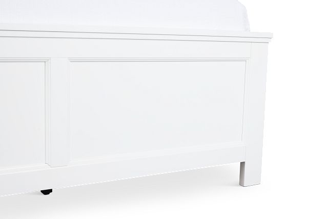 Seabrook White Panel Bed