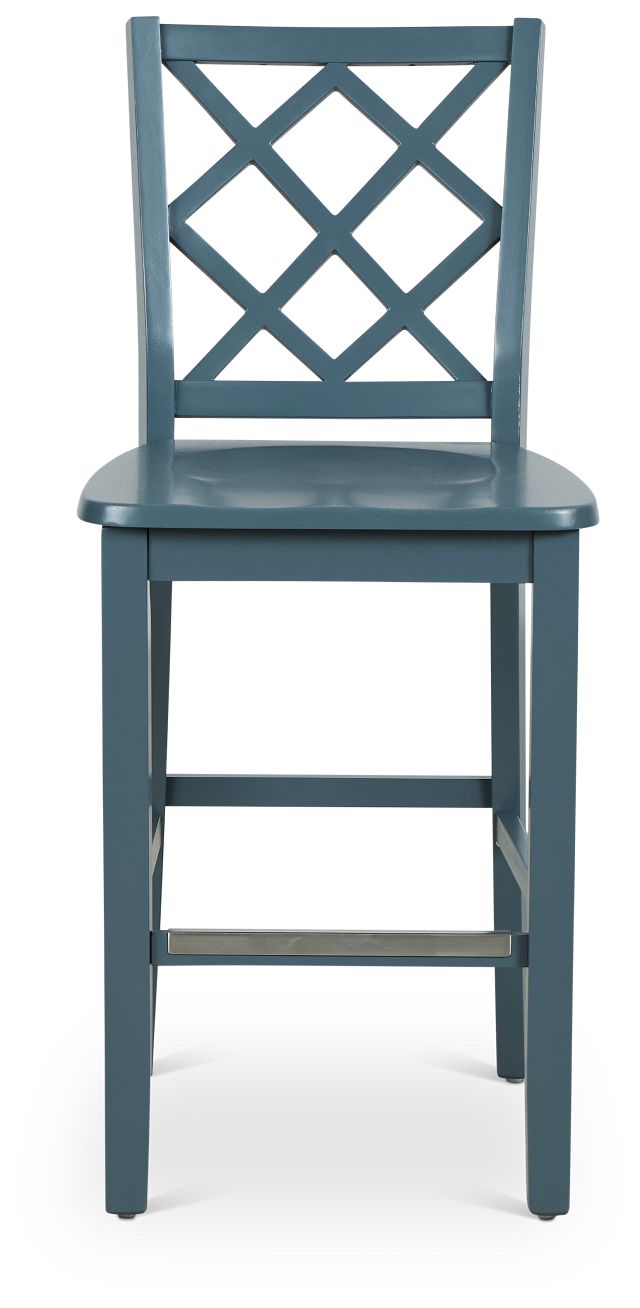 Edgartown Navy 24" Barstool