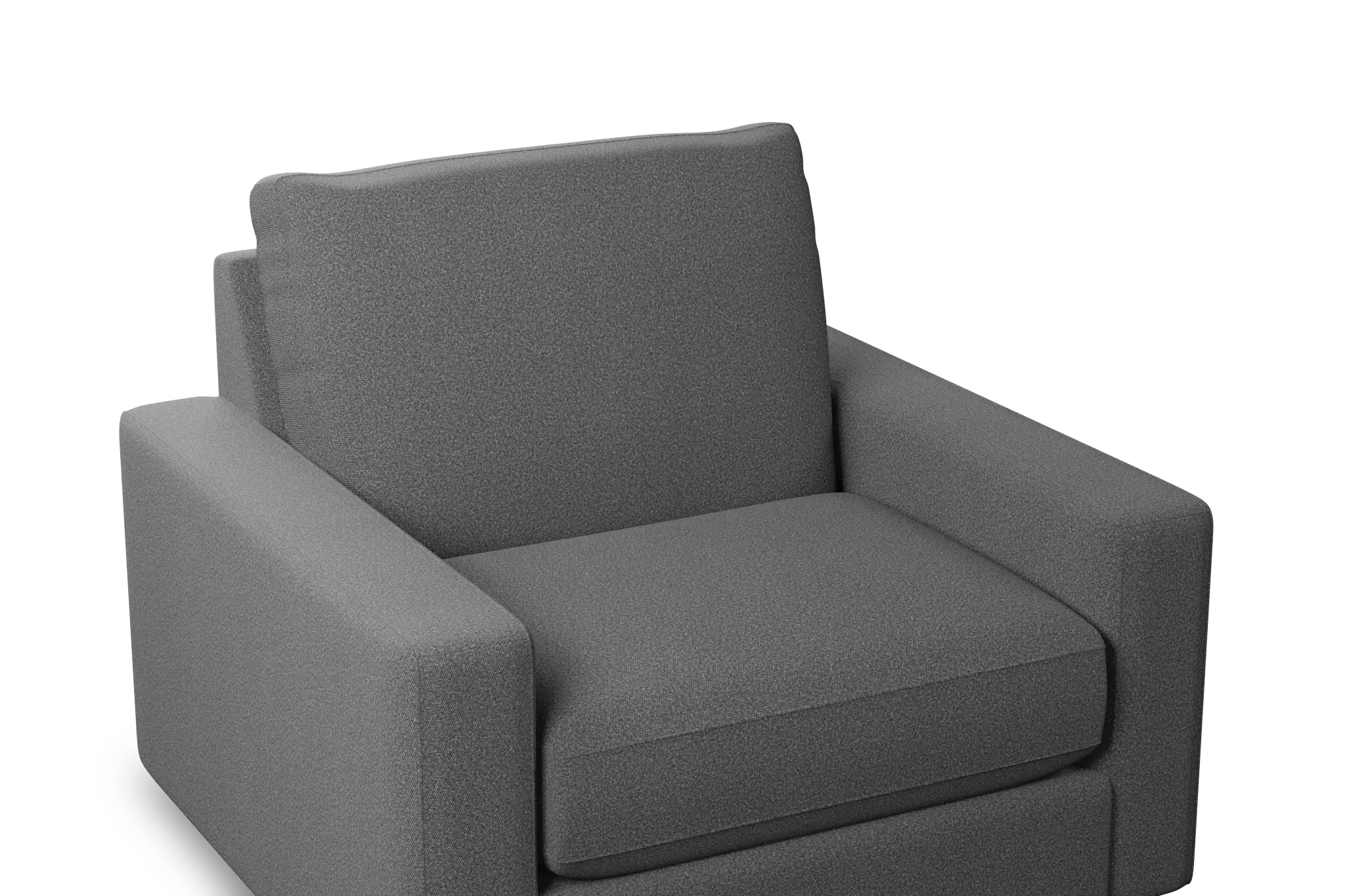 Edgewater Delray Dark Gray Swivel Chair Edgewater Delray Dark Gray Swivel Chair