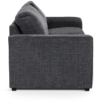 Maxie Dark Gray Micro Memory Foam Sleeper