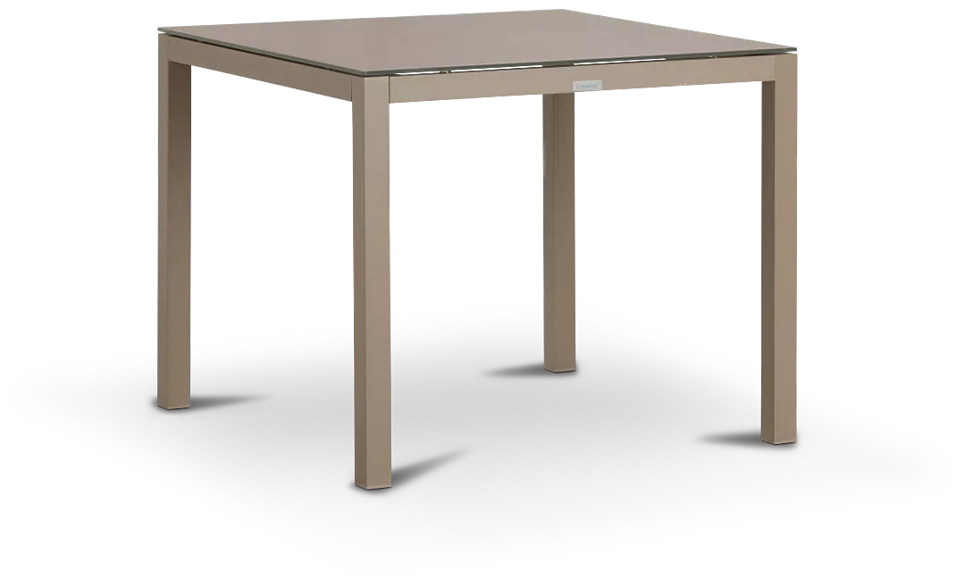 Lisbon Khaki 36" Square Table