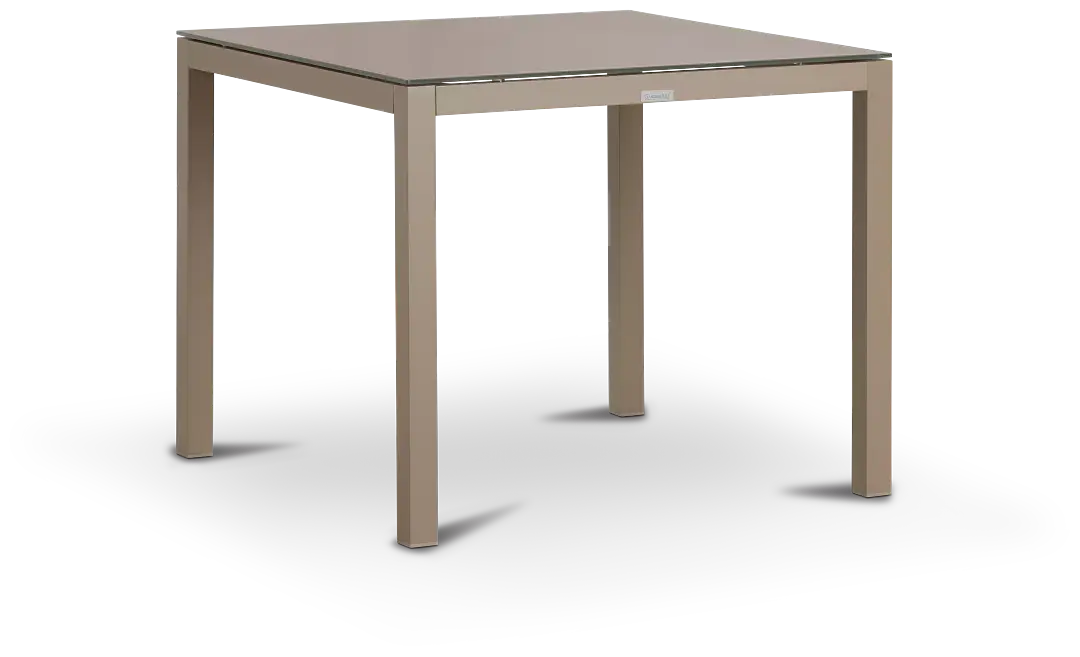Lisbon Khaki 36" Square Table Lisbon Khaki 36" Square Table