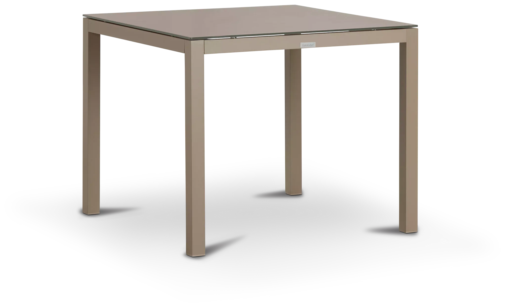 Lisbon Khaki 36" Square Table