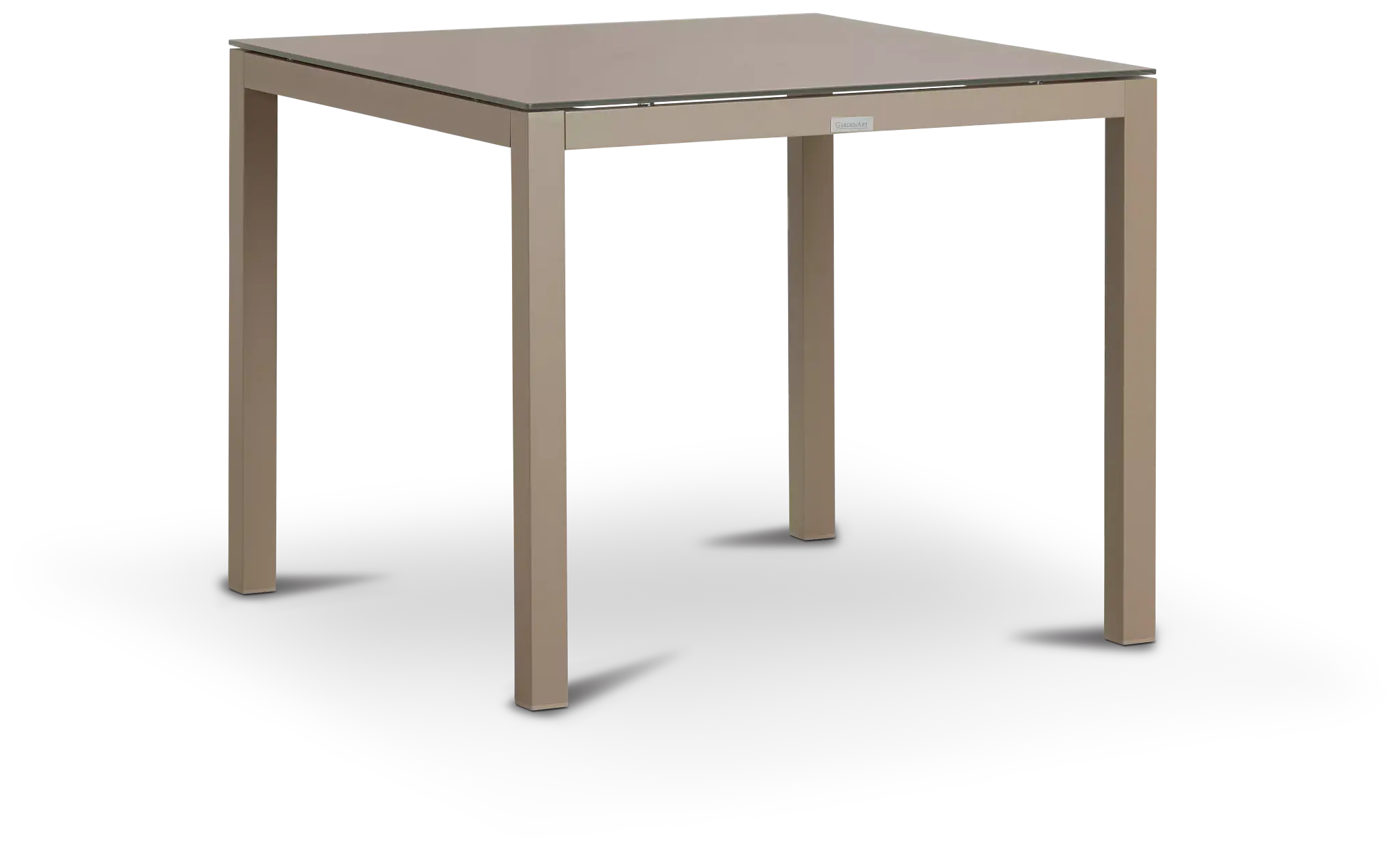 Lisbon Khaki 36" Square Table Lisbon Khaki 36" Square Table