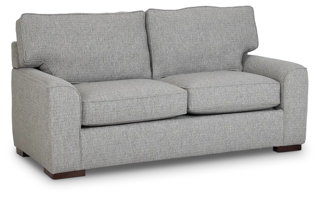 Austin Gray Fabric Memory Foam Sleeper Austin Gray Fabric Memory Foam Sleeper