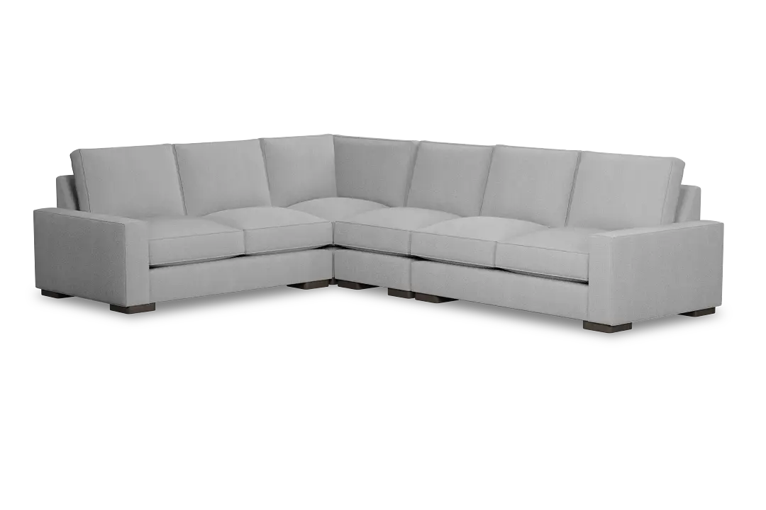 Edgewater Delray Light Gray Medium Two-arm Sectional Edgewater Delray Light Gray Medium Two-arm Sectional
