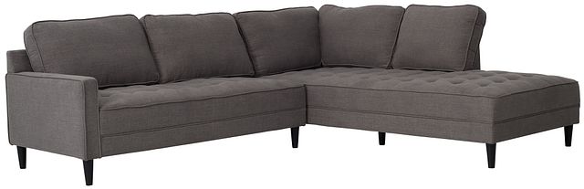 Eli Gray Micro Right Chaise Sectional (0)
