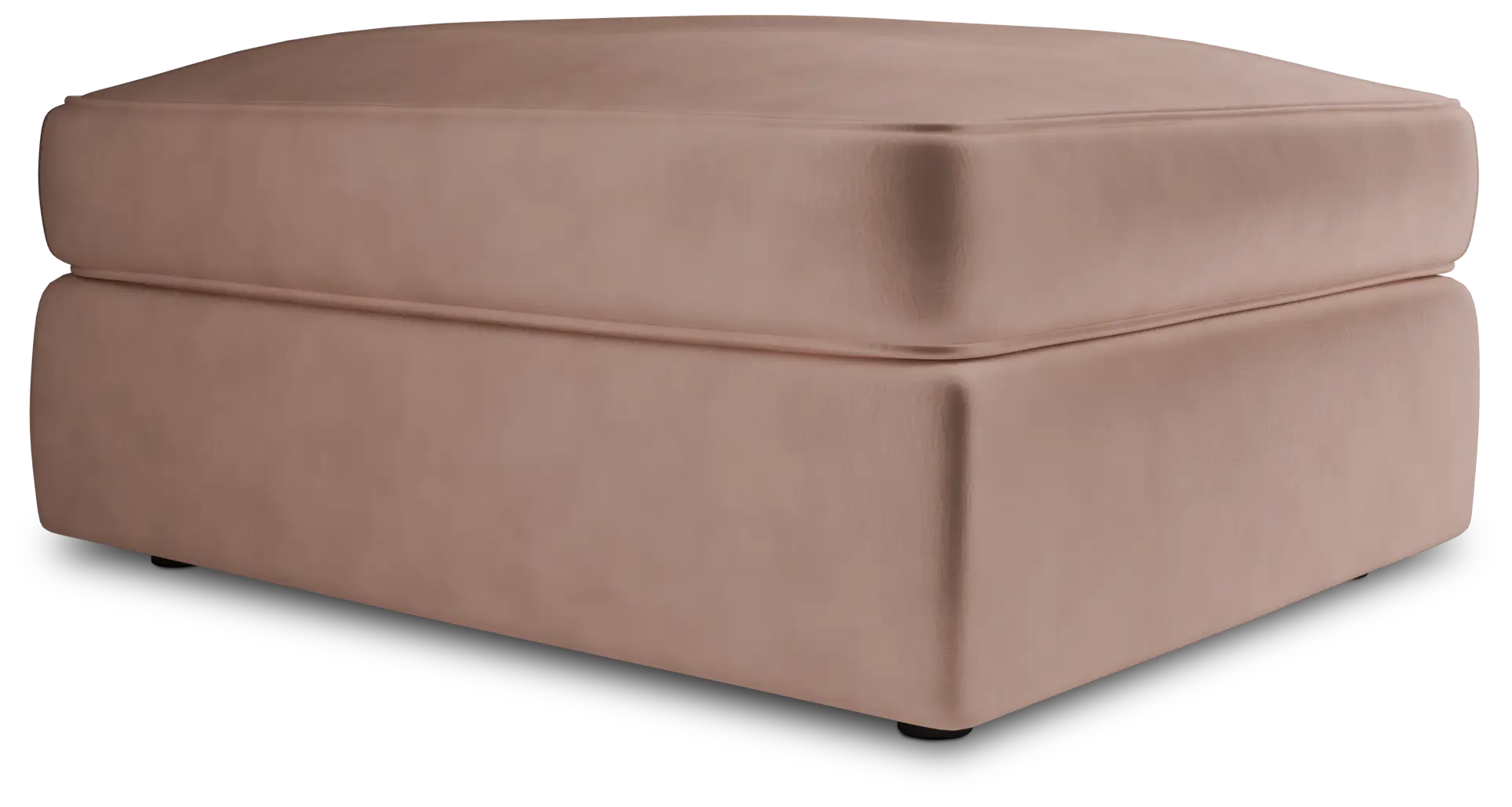Siesta Joya Light Pink Fabric Ottoman Siesta Joya Light Pink Fabric Ottoman
